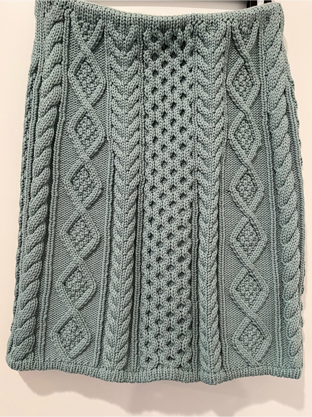 Aknvas Tiffany Cable Mini Skirt